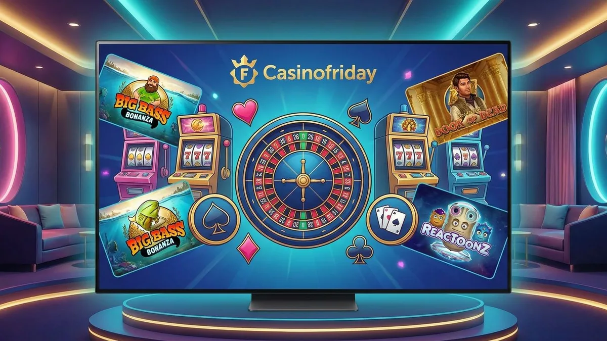 Casinospill hos Casinofriday